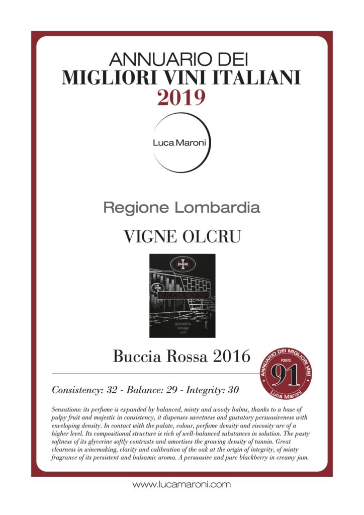 Luca Maroni - Diploma Buccia Rossa 2016 - eng